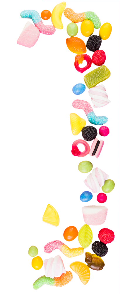 מגוון ג'לי קטנים